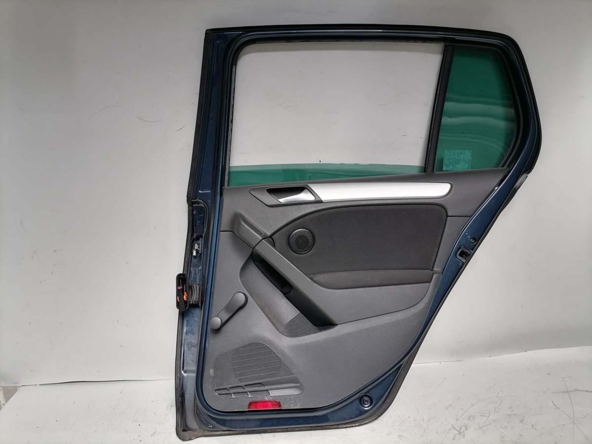 VW Golf 6 original T&uuml;r hinten rechts LC5F Blue Graphit Flie&szlig;heck Rohbau Bj.2010